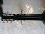 Rickenbacker B/6 Mod, Black: Neck - Rear