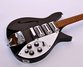 Rickenbacker 325/6 f hole, Black: Body - Front