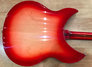 Jul 2016 Rickenbacker 330/12 , Fireglo: Body - Rear