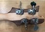 Rickenbacker 4003/4 S, Natural Walnut: Headstock - Rear