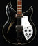 Rickenbacker 381/6 V69, Jetglo: Body - Front