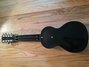 Rickenbacker B/7 LapSteel, Black: Full Instrument - Rear