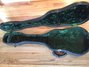Rickenbacker B/7 LapSteel, Black: Close up - Free
