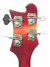 Rickenbacker 4003/4 , Fireglo: Headstock - Rear