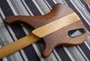 Jan 1993 Rickenbacker 4004/4 Ci, Natural Walnut: Body - Rear