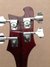 Rickenbacker 4001/4 , Burgundy: Headstock - Rear