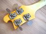 Rickenbacker 4001/4 BT, White: Headstock - Rear