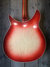 Dec 1960 Rickenbacker 360/6 Capri, Fireglo: Body - Rear