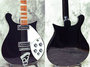 Rickenbacker 620/6 Mod, Jetglo: Body - Front