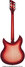 Rickenbacker 330/6 , Fireglo: Full Instrument - Rear