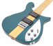 Rickenbacker 650/6 Atlantis, Turquoise: Close up - Free