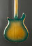 Apr 1962 Rickenbacker 420/6 Symfonia Grand, Aqua Blueburst: Body - Rear