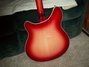 Feb 2008 Rickenbacker 360/6 , Fireglo: Body - Rear