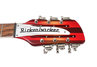 Rickenbacker 360/12 C63, Fireglo: Headstock