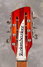 Rickenbacker 366/12 , Fireglo: Headstock