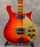 Rickenbacker 660/6 , Amber Fireglo: Body - Front