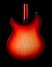 May 2014 Rickenbacker 330/6 , Fireglo: Body - Rear