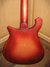 Feb 1968 Rickenbacker ES17/6 Ryder, Fireglo: Body - Rear