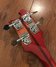 Rickenbacker 4001/4 Mod, Fireglo: Headstock - Rear