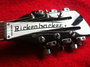 Rickenbacker 360/12 , Jetglo: Headstock