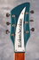 Oct 1996 Rickenbacker 360/6 V64, Turquoise: Headstock