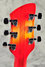 Rickenbacker 330/6 , Fireglo: Headstock - Rear