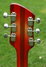 Rickenbacker 375/6 O.S., Fireglo: Headstock - Rear