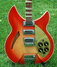 Rickenbacker 375/6 O.S., Fireglo: Body - Front