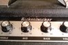 Rickenbacker TR35B/amp , Black: Headstock - Rear