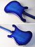 Aug 2005 Rickenbacker 4003/4 , Blueburst: Body - Rear