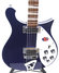 Rickenbacker 620/6 , Jetglo: Body - Front