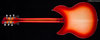 Rickenbacker 330/6 , Fireglo: Full Instrument - Rear