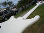 Rickenbacker 4004/4 Laredo, Snowglo: Neck - Rear