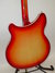 Jul 2012 Rickenbacker 360/6 , Fireglo: Body - Rear