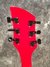 Rickenbacker 330/6 BH BT, Red: Headstock - Rear