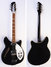 Rickenbacker 365/6 Mod, Black: Full Instrument - Front