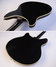 Rickenbacker 365/6 Mod, Black: Neck - Rear