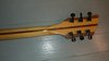 Rickenbacker 360/6 BH BT, Mapleglo: Headstock - Rear