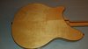 Apr 1992 Rickenbacker 360/6 BH BT, Mapleglo: Body - Rear