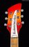 Rickenbacker 620/6 , Fireglo: Headstock