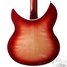 Mar 1973 Rickenbacker 330/12 , Fireglo: Body - Rear