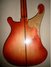 Jun 1973 Rickenbacker 4001/4 , Fireglo: Body - Rear