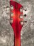 Rickenbacker 381/6 , Fireglo: Headstock - Rear