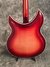 Aug 1996 Rickenbacker 381/6 , Fireglo: Body - Rear