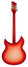 Rickenbacker 330/6 , Fireglo: Full Instrument - Rear
