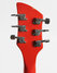 Rickenbacker 330/6 , Ruby: Headstock - Rear