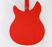 Feb 1986 Rickenbacker 330/6 , Ruby: Body - Rear