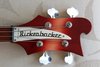 Rickenbacker 4003/4 , Fireglo: Headstock