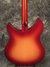 Sep 1987 Rickenbacker 1998/6 PT, Fireglo: Body - Rear