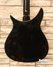 Aug 1991 Rickenbacker 350/6 Liverpool, Jetglo: Body - Rear